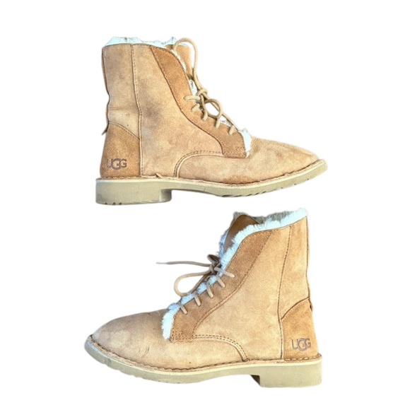 Ugg lace up boots - Picture 3 of 7